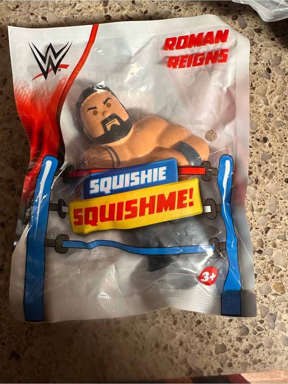 WWE Roman Reigns Squishie Figure - Black & Tan